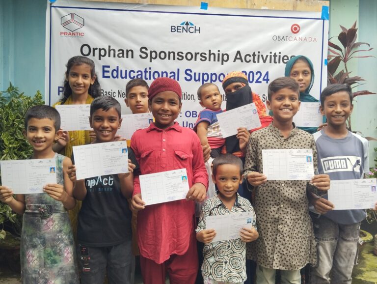 210 Orphan Children Received Food Support